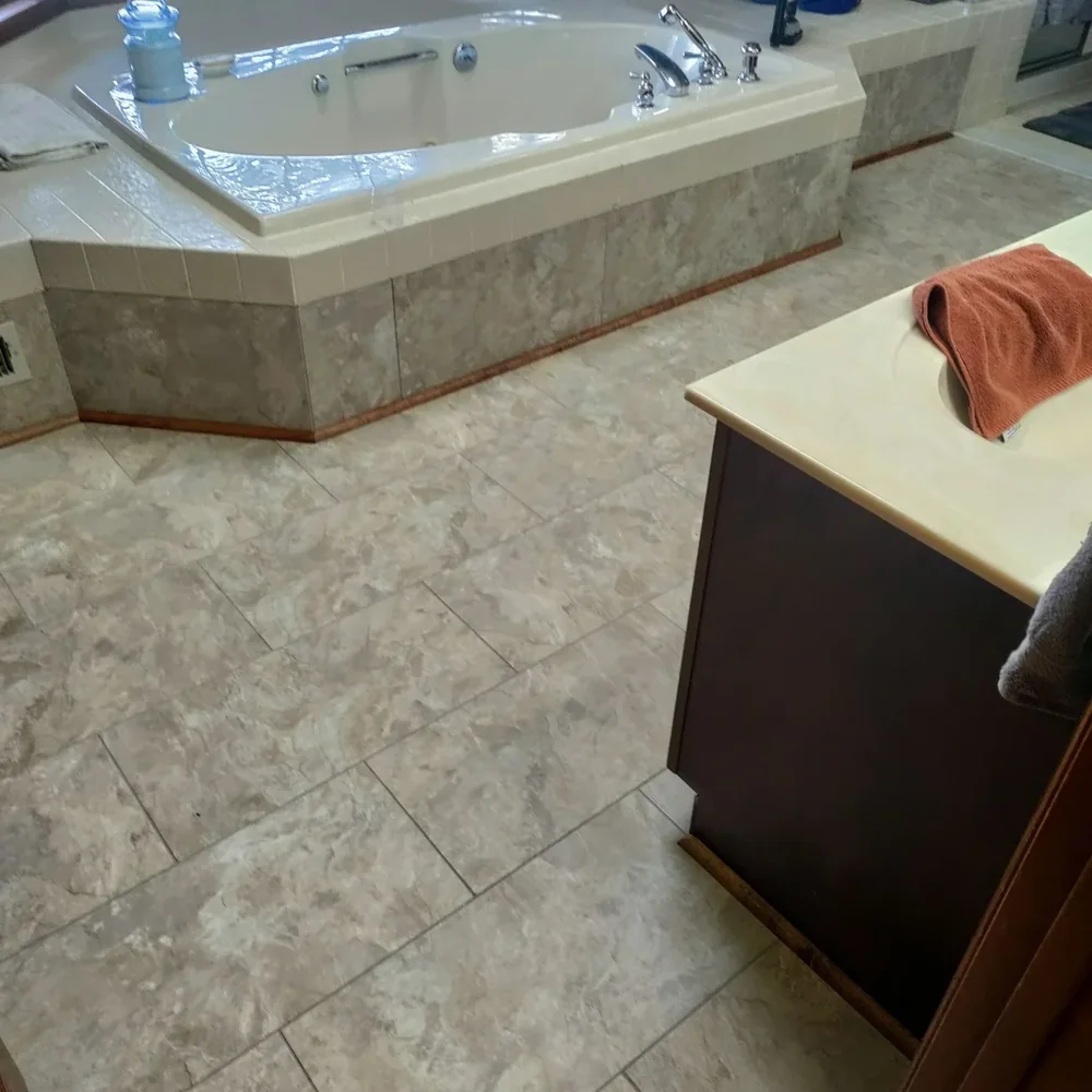 The part of a tile floor nobody sees